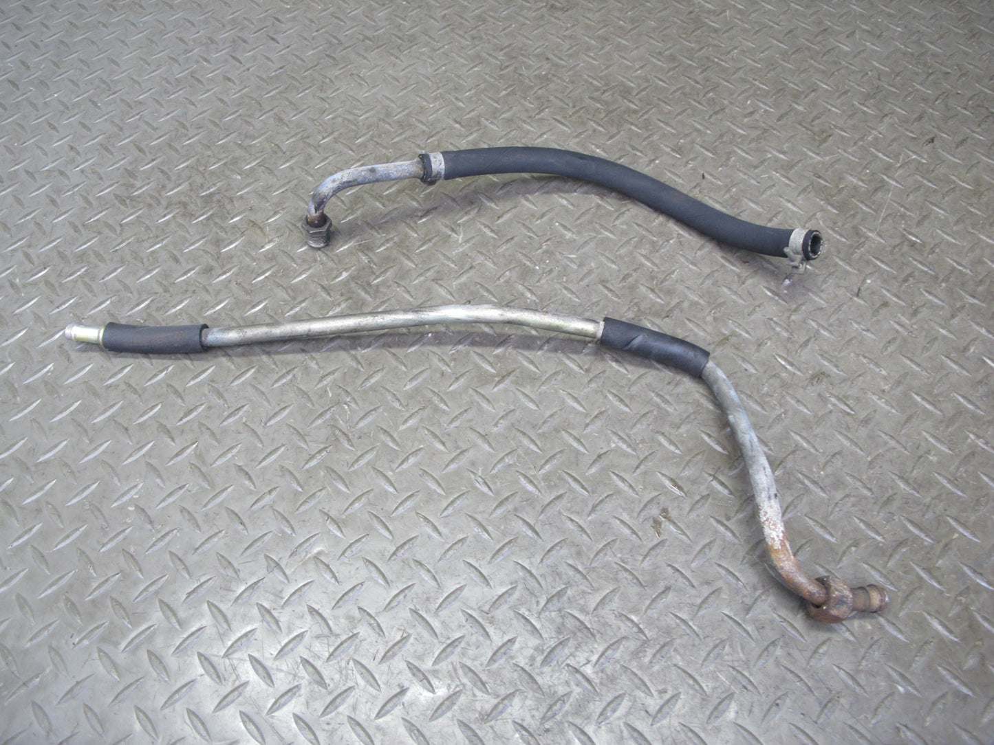 81-85 Mercedes R107 380SL Set of 3 Power Steering Hose Pipe Line OEM