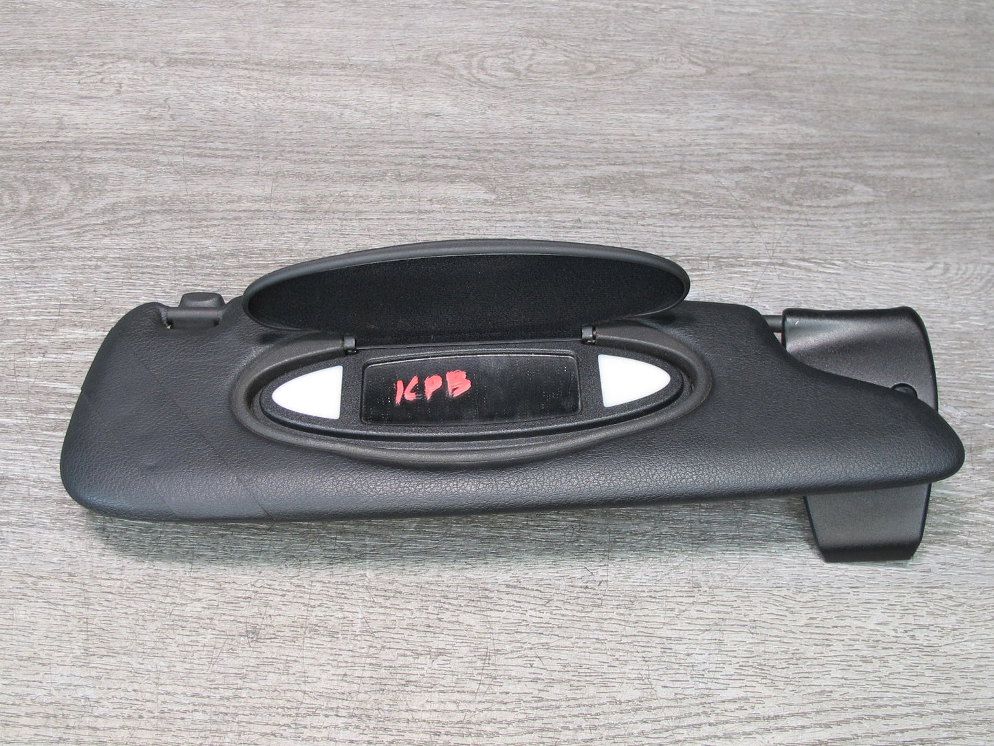 2001-2004 Porsche Boxster 986 Front Right & Left Side Sun Visor Shade Set Black