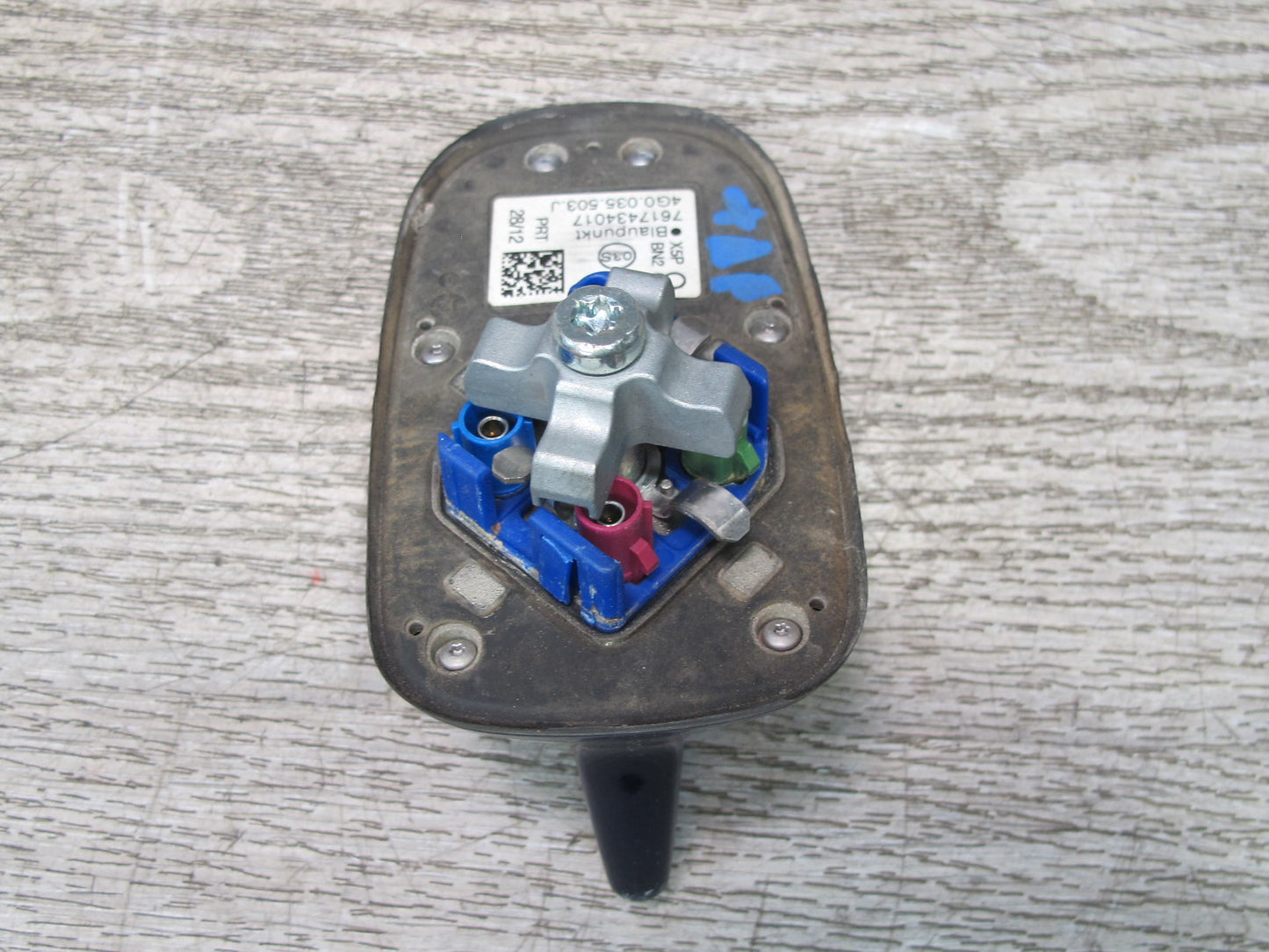 13-16 Audi S5 S4 Exterior Roof Shark FIN Antenna Estoril Blue 4G0035503J OEM