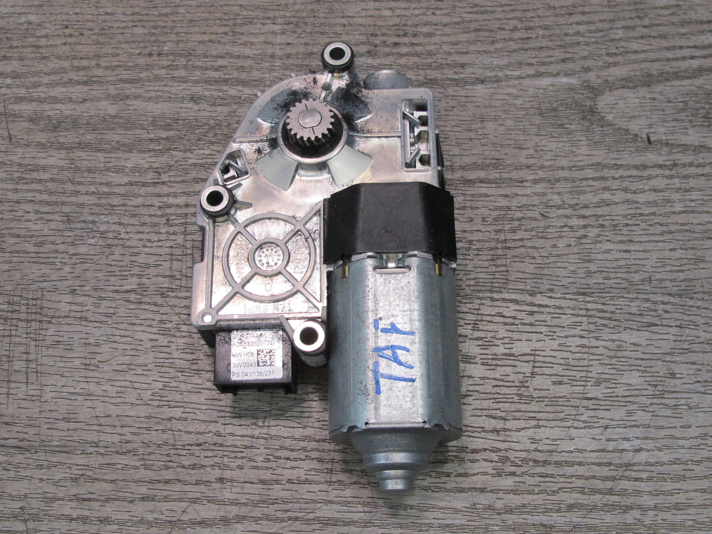 10-16 Audi A4 S4 B8 Sunroof Motor Drive Unit 8K0959591B OEM