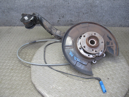 01-06 BMW E46 M3 S54 Rear Right Spindle Knuckle Wheel Hub Bearing Trailing Arm