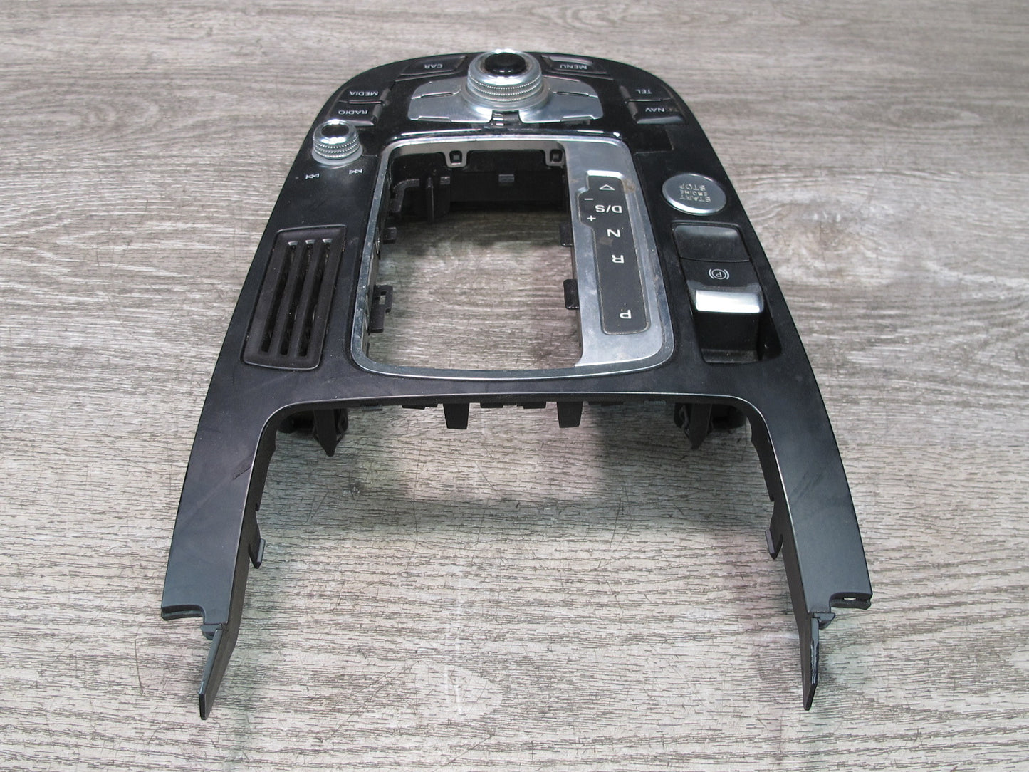 13-16 Audi A4 S4 B8 AT MMI Center Console Radio Navi Switch Panel 8T0919611C OEM