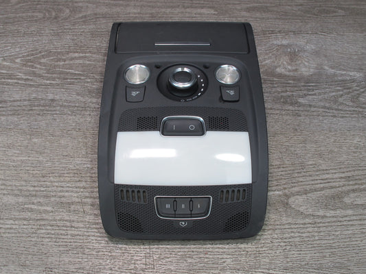 13-16 Audi A4 S4 B8 Overhead Dome Light Switch Panel w Homelink 8T0947135BM OEM