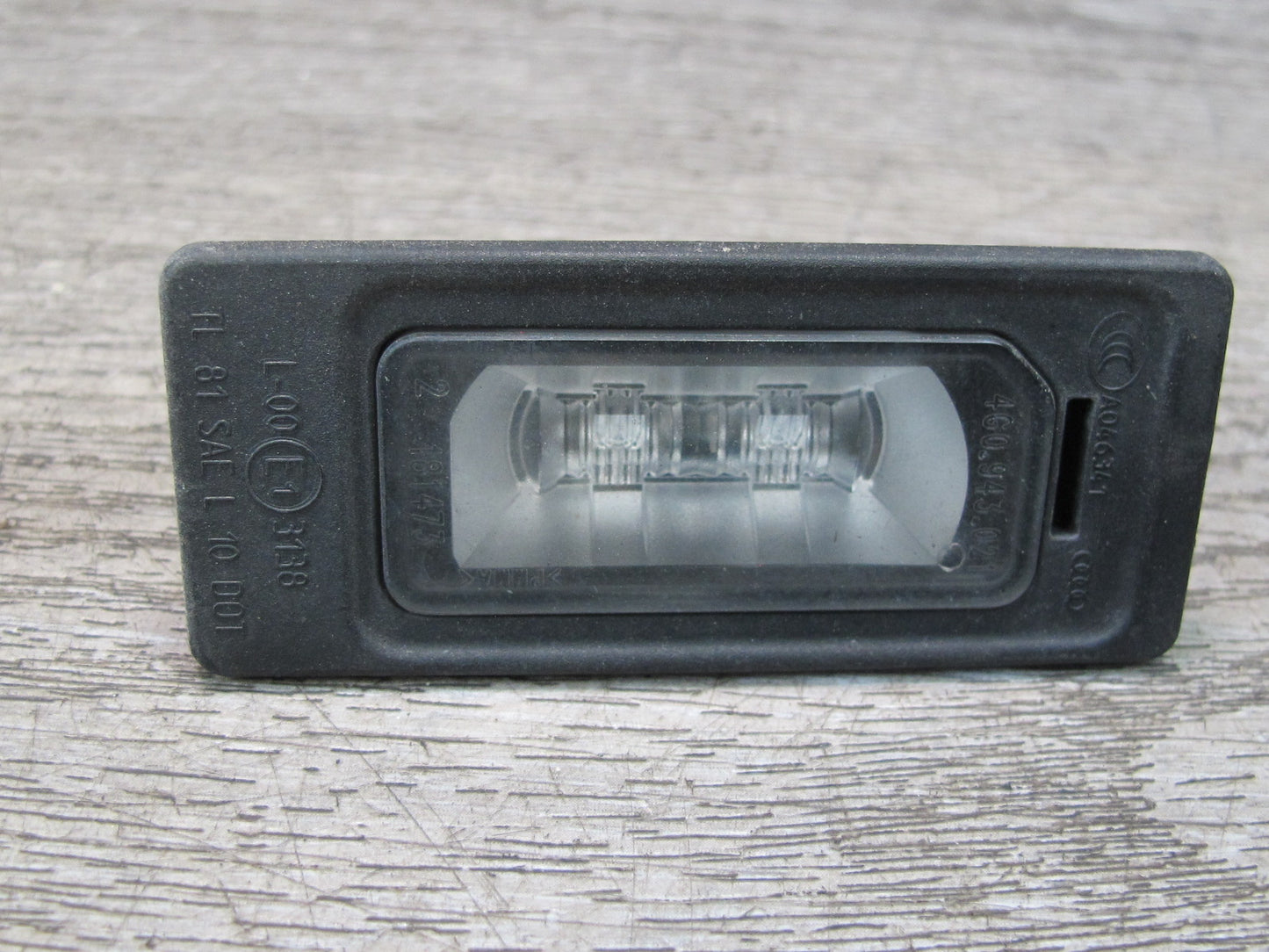 13-16 Audi A4 S4 B8 Set of 2 Rear Left & Right License Light Lamp 4G0943021A OEM