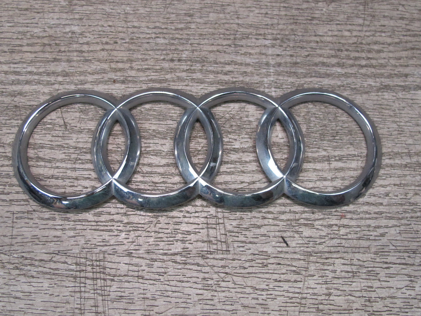 13-16 Audi S4 B8 Set of 3 Rear Trunk Lid Emblem Logo Badge OEM
