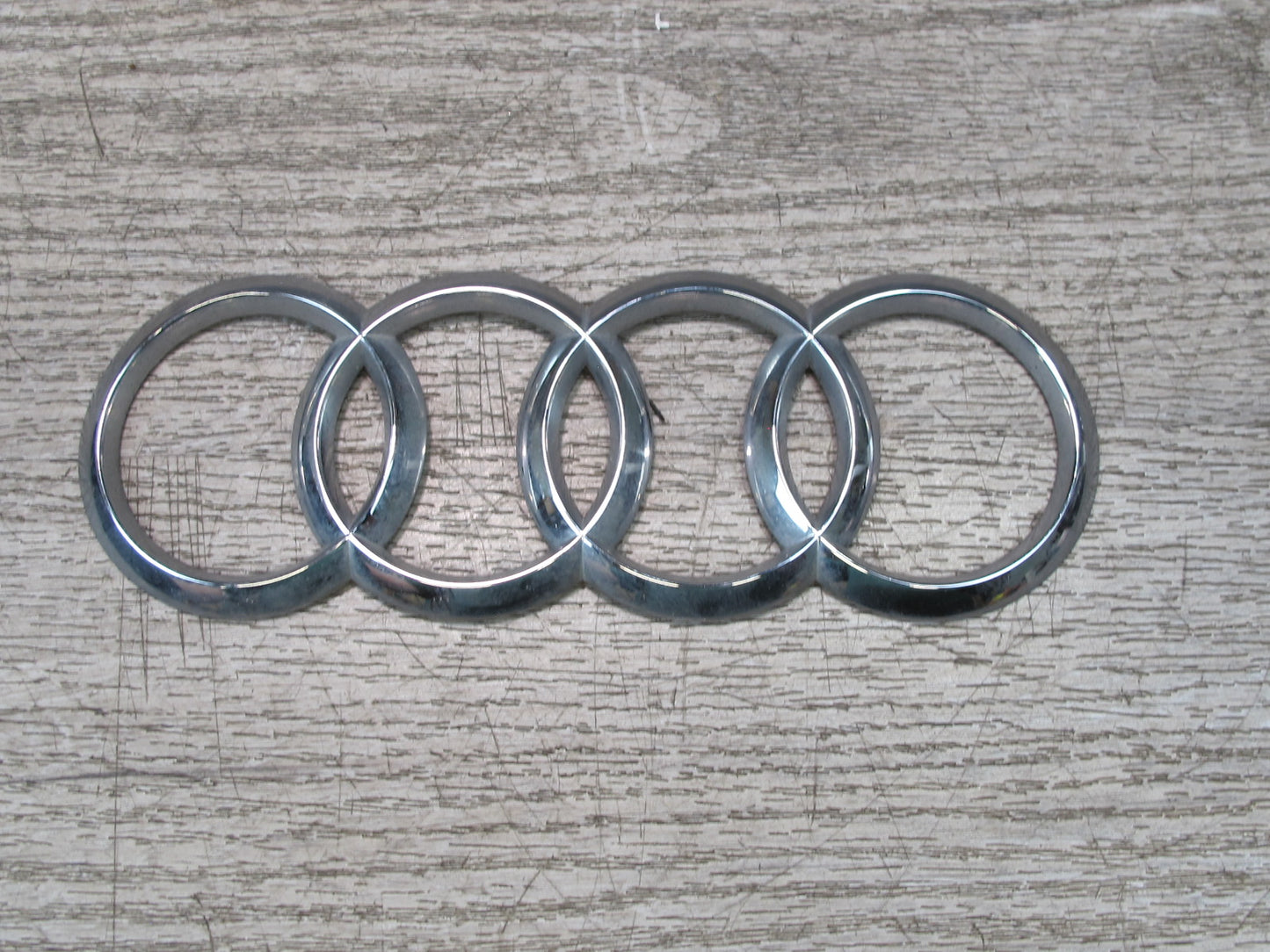 13-16 Audi S4 B8 Set of 3 Rear Trunk Lid Emblem Logo Badge OEM