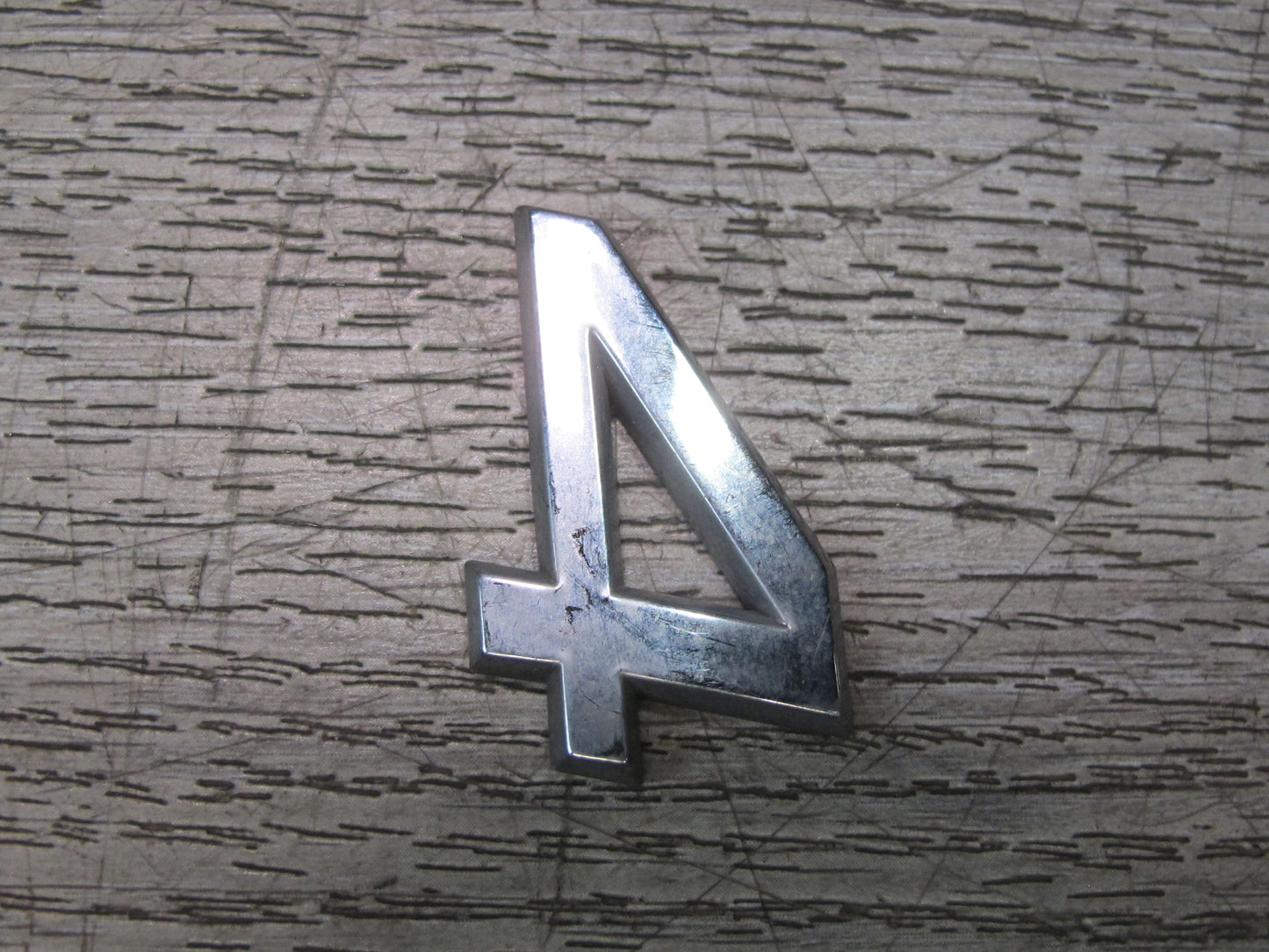 13-16 Audi S4 B8 Set of 3 Rear Trunk Lid Emblem Logo Badge OEM