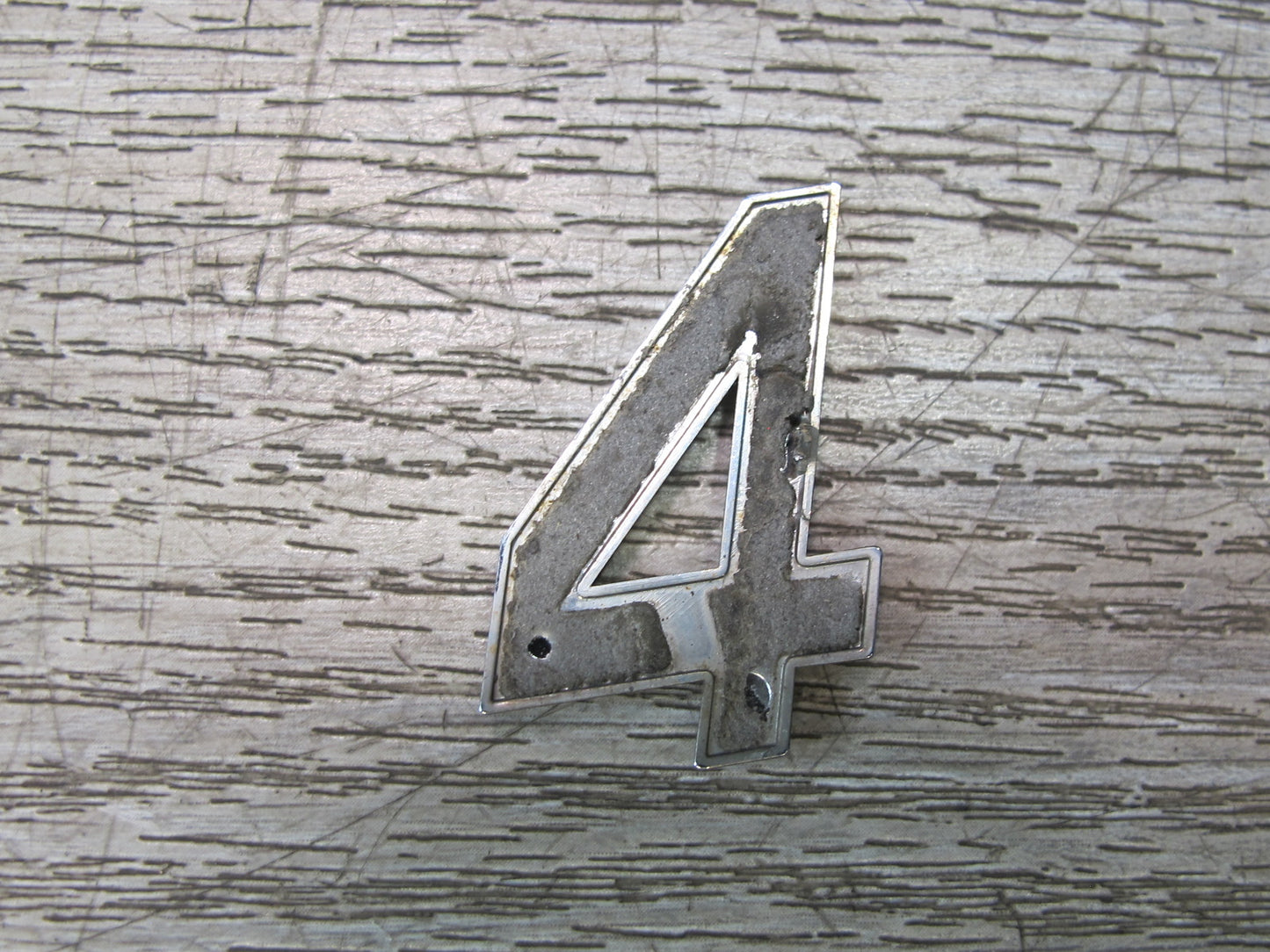 13-16 Audi S4 B8 Set of 3 Rear Trunk Lid Emblem Logo Badge OEM