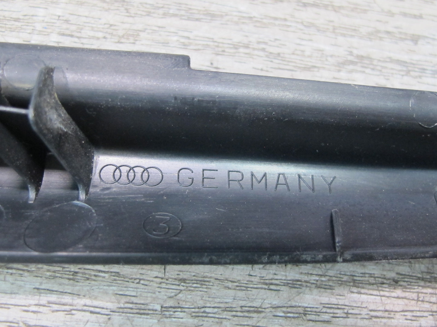 13-16 Audi A4 S4 B8 Set of 2 A Pillar Left & Right Trim Panel Insert Black OEM
