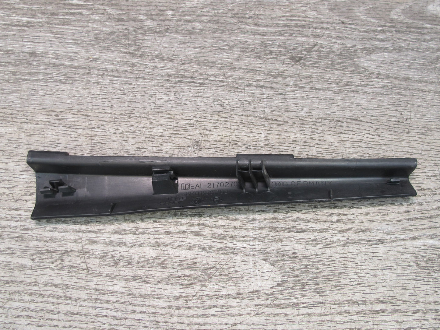 13-16 Audi A4 S4 B8 Set of 2 A Pillar Left & Right Trim Panel Insert Black OEM