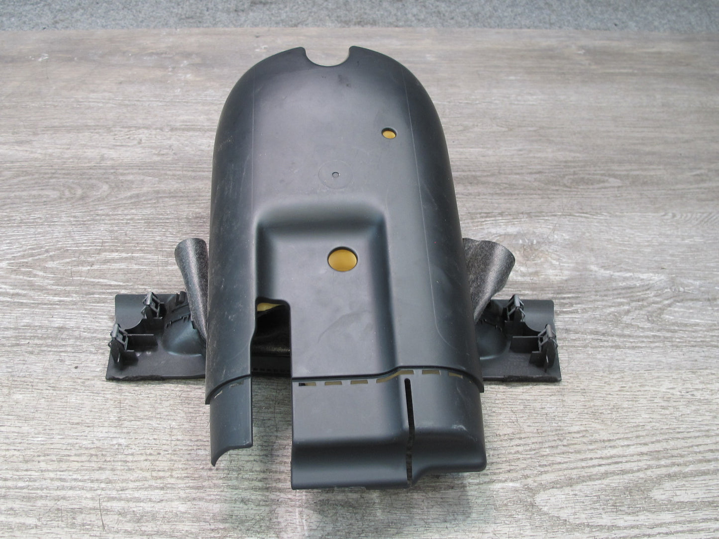 13-16 Audi A4 S4 B8 Set of 2 Steering Column Trim Cover Panel Assembly Black OEM