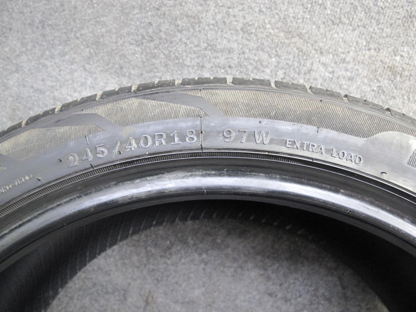 Set of 2 Evoluxx Capricorn UHP ALL Season Tire 245/40 R18 97W 2522 6/32 Tread
