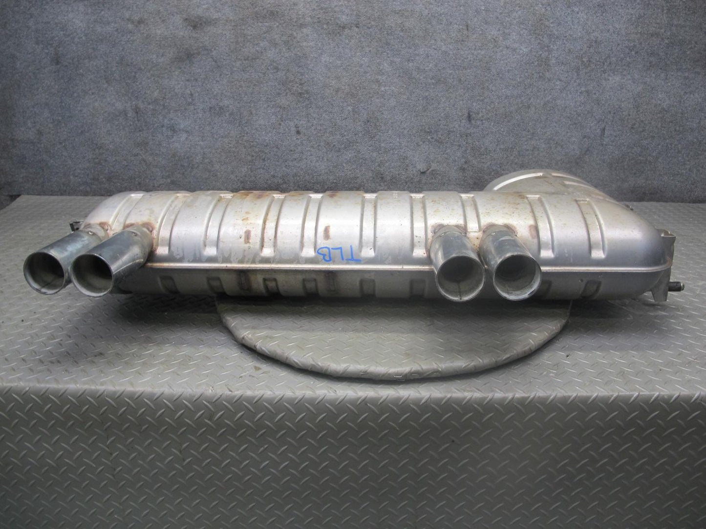 2001-2006 BMW E46 M3 S54 Coupe Convertible Rear Exhaust Muffler W/ Tips