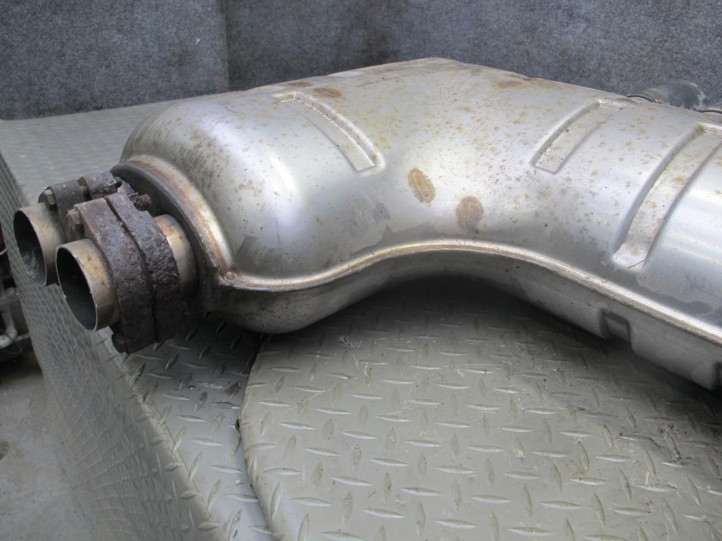 2001-2006 BMW E46 M3 S54 Coupe Convertible Rear Exhaust Muffler W/ Tips