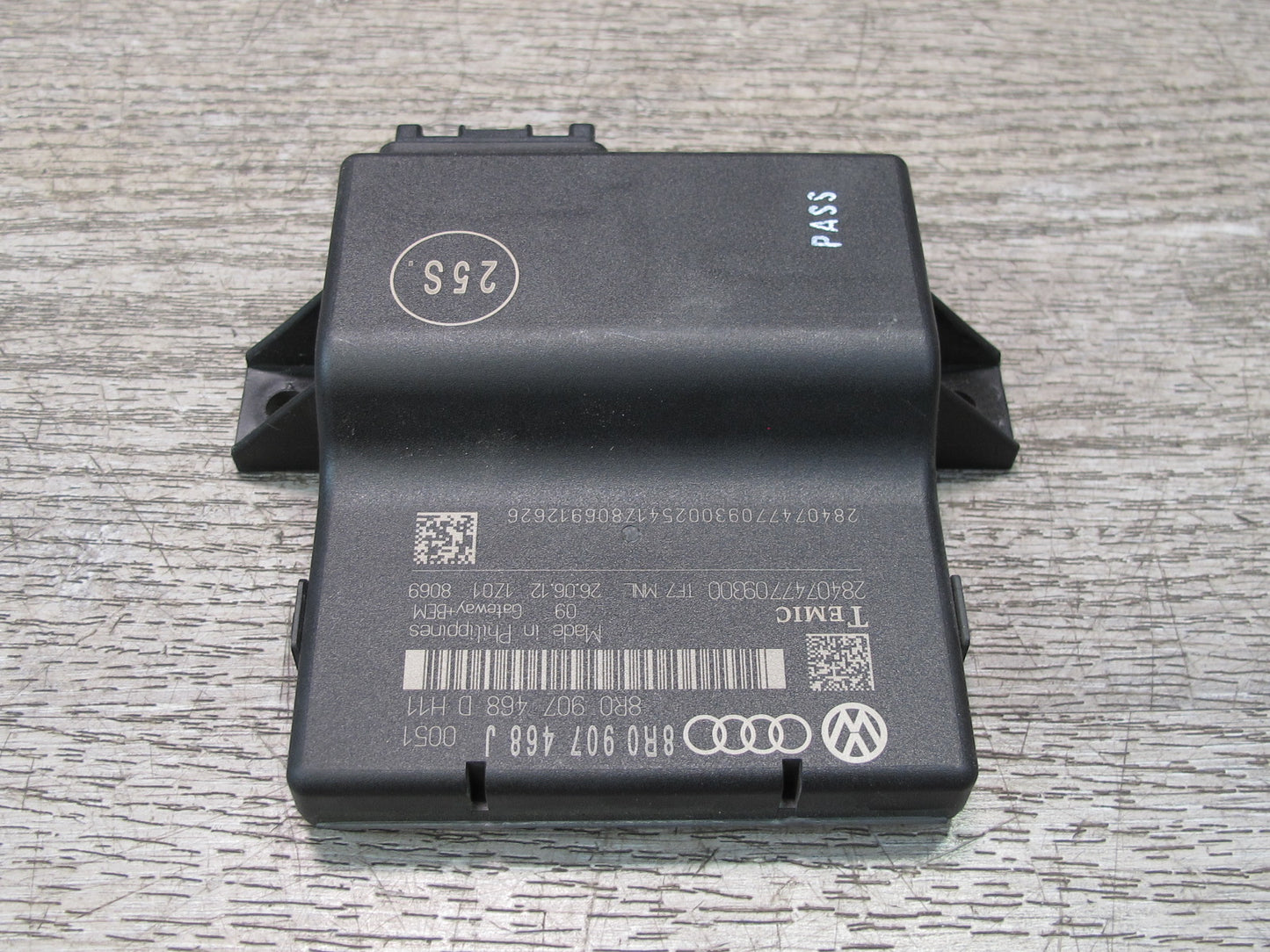 13-16 Audi A4 S4 B8 Can-bus Gateway Control Module Unit 8R0907468J OEM