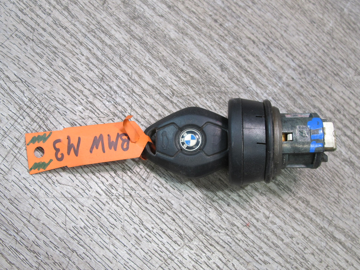 2004 BMW E46 M3 S54 Engine ECU DME EWS Immo Ignition Door Lock KEY Set
