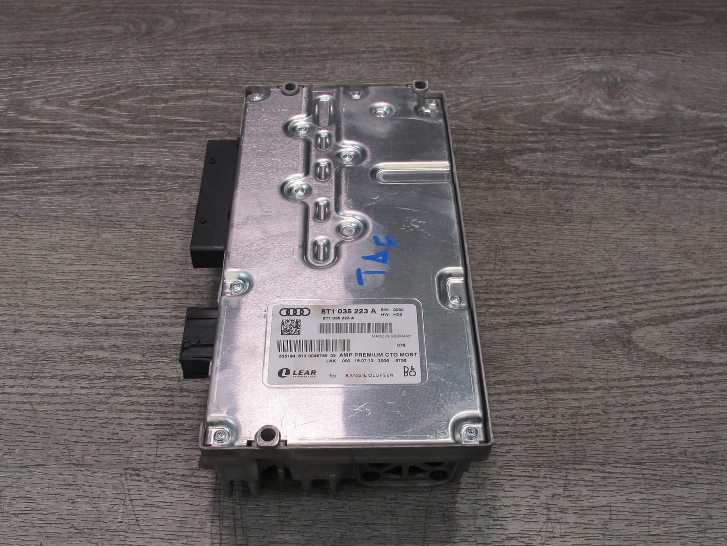 13-16 Audi A4 S4 B8 Bang & Olufsen Radio Audio Amplifier AMP 8T1035223A OEM