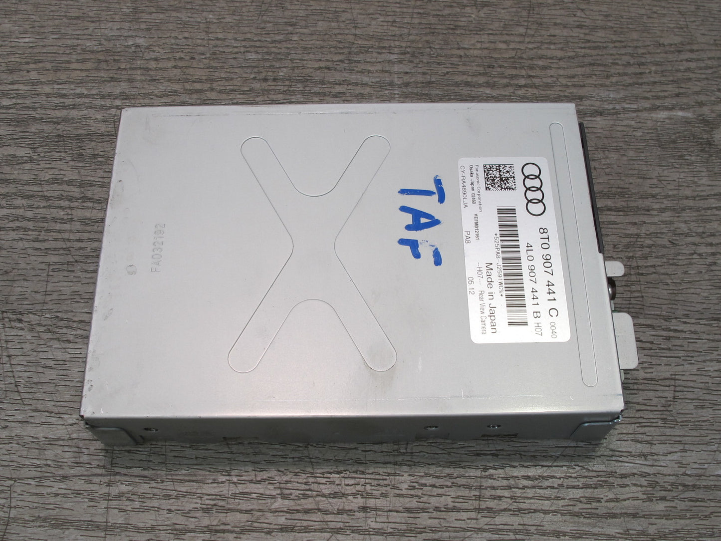 10-16 Audi A4 S4 B8 Rear View Reverse Camera Control Module 8T0907441C OEM