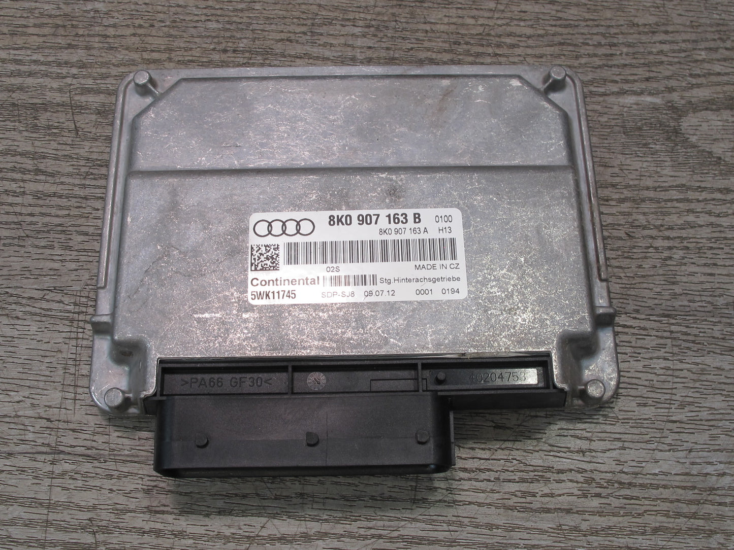 13-16 Audi S5 S4 B8 3.0L AWD Rear Active Differential Control Module Unit OEM