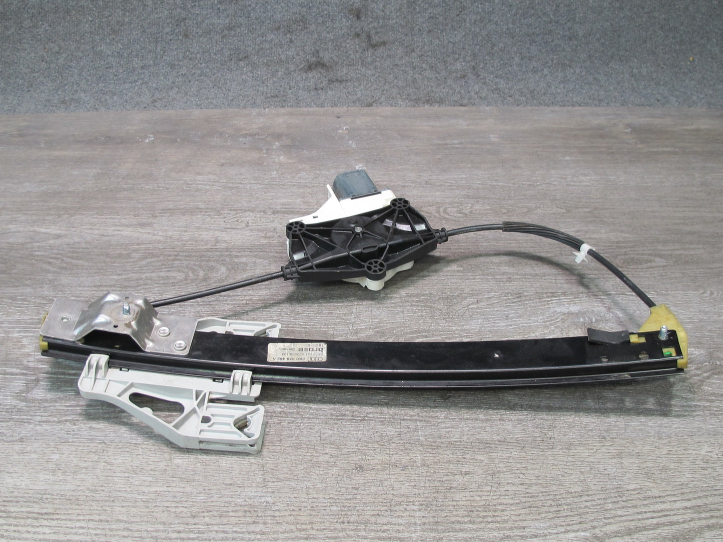 10-16 Audi A4 S4 B8 Rear Right Door Window Regulator w Motor OEM