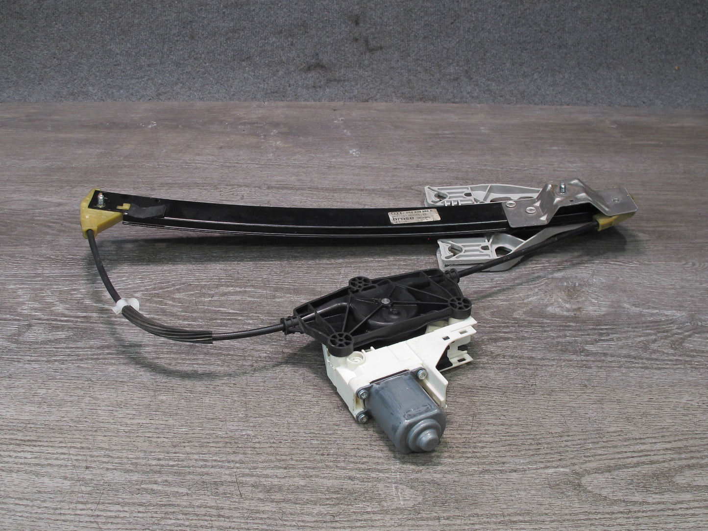 10-16 Audi A4 S4 B8 Rear Right Door Window Regulator w Motor OEM