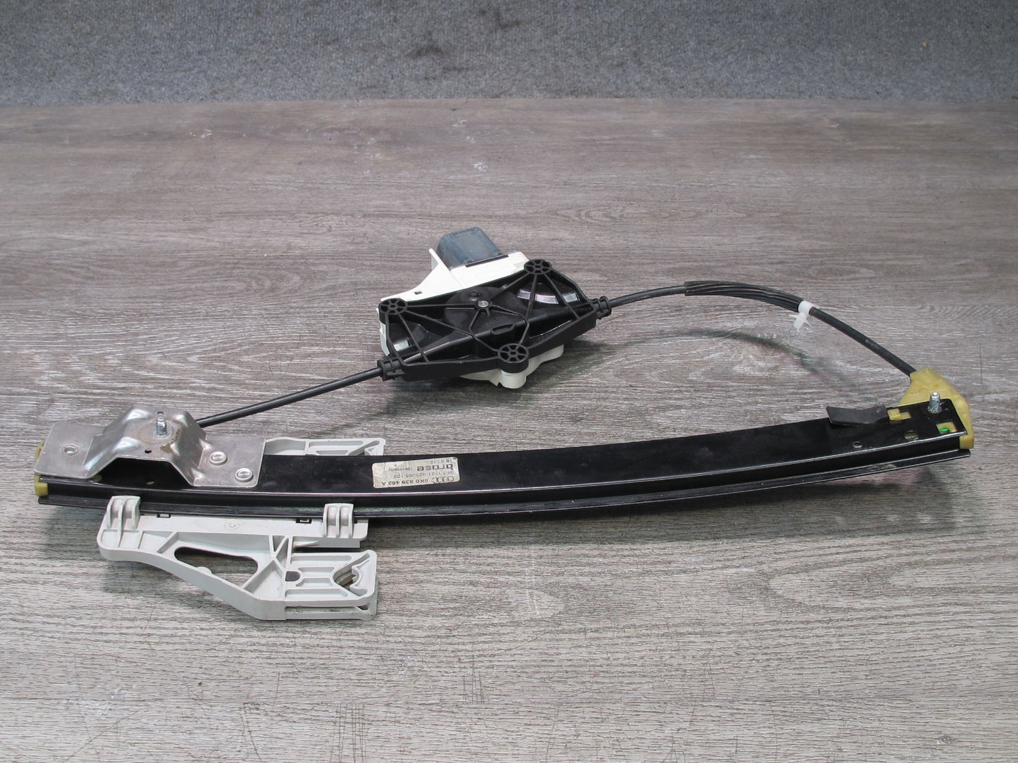 10-16 Audi A4 S4 B8 Rear Right Door Window Regulator w Motor OEM