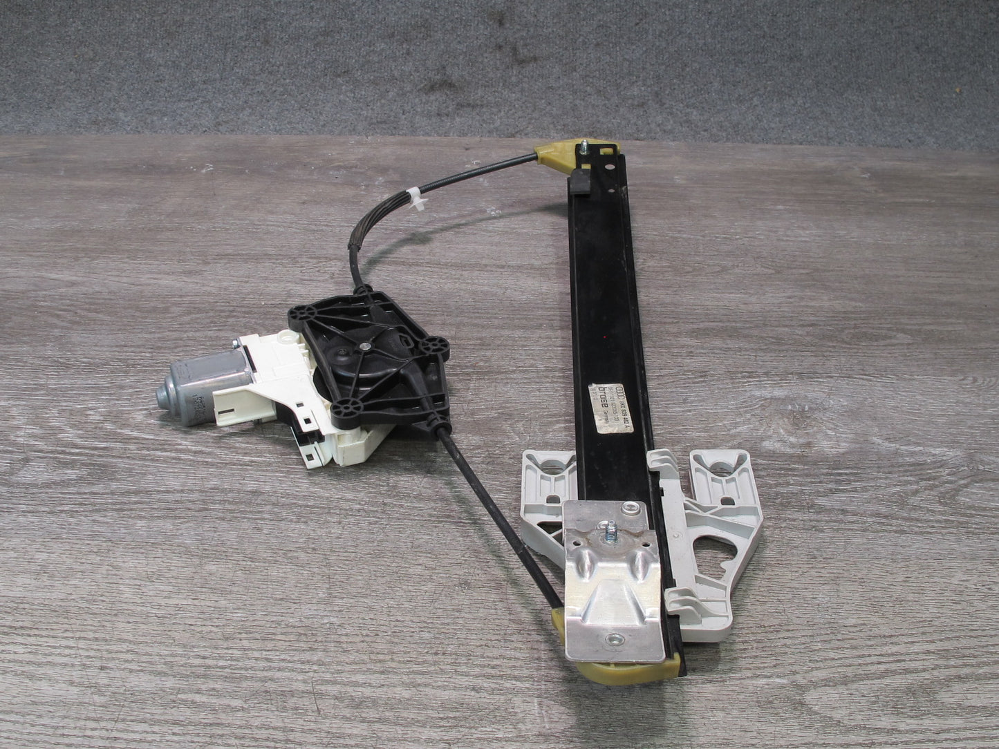 10-16 Audi A4 S4 B8 Rear Right Door Window Regulator w Motor OEM