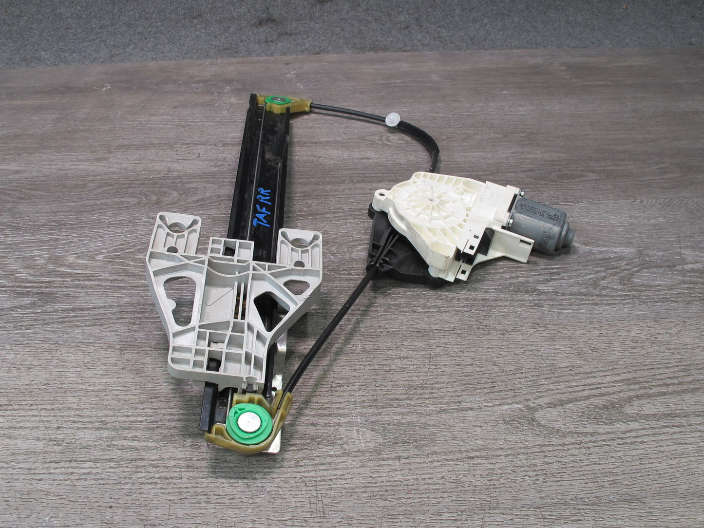 10-16 Audi A4 S4 B8 Rear Right Door Window Regulator w Motor OEM