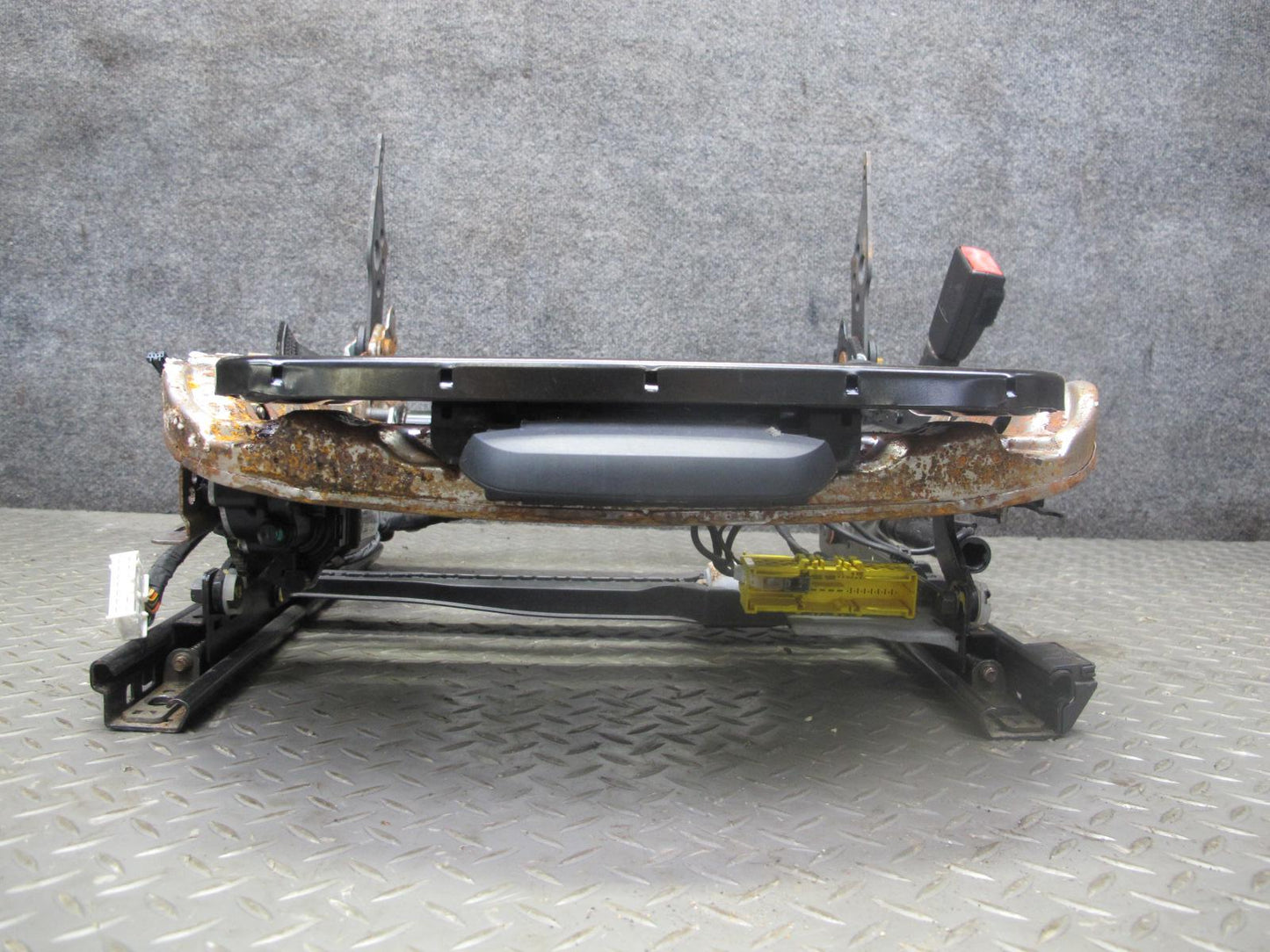 12-18 BMW F30 328i 335i Front Right Seat Lower Frame Track Rail  w Motors OEM