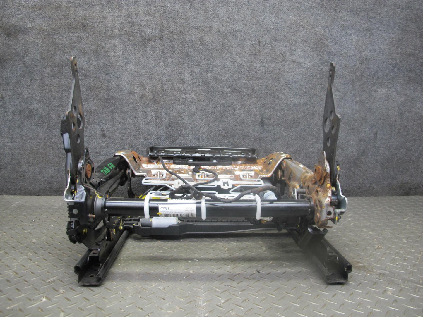 12-18 BMW F30 328i 335i Front Right Seat Lower Frame Track Rail  w Motors OEM