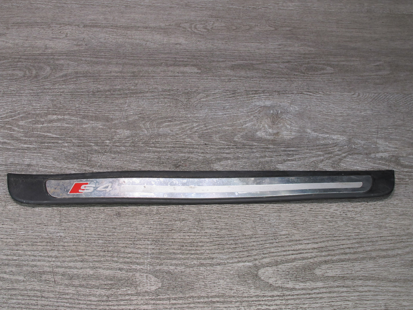 10-16 Audi S4 S-line Set of 4 Front & Rear Door Scuff Sill Plate Trim Panel OEM