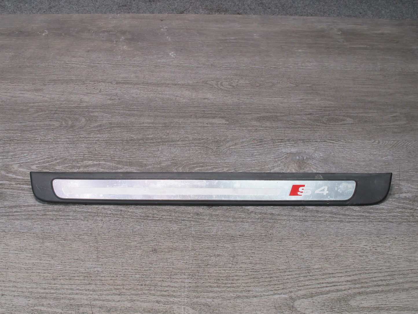 10-16 Audi S4 S-line Set of 4 Front & Rear Door Scuff Sill Plate Trim Panel OEM