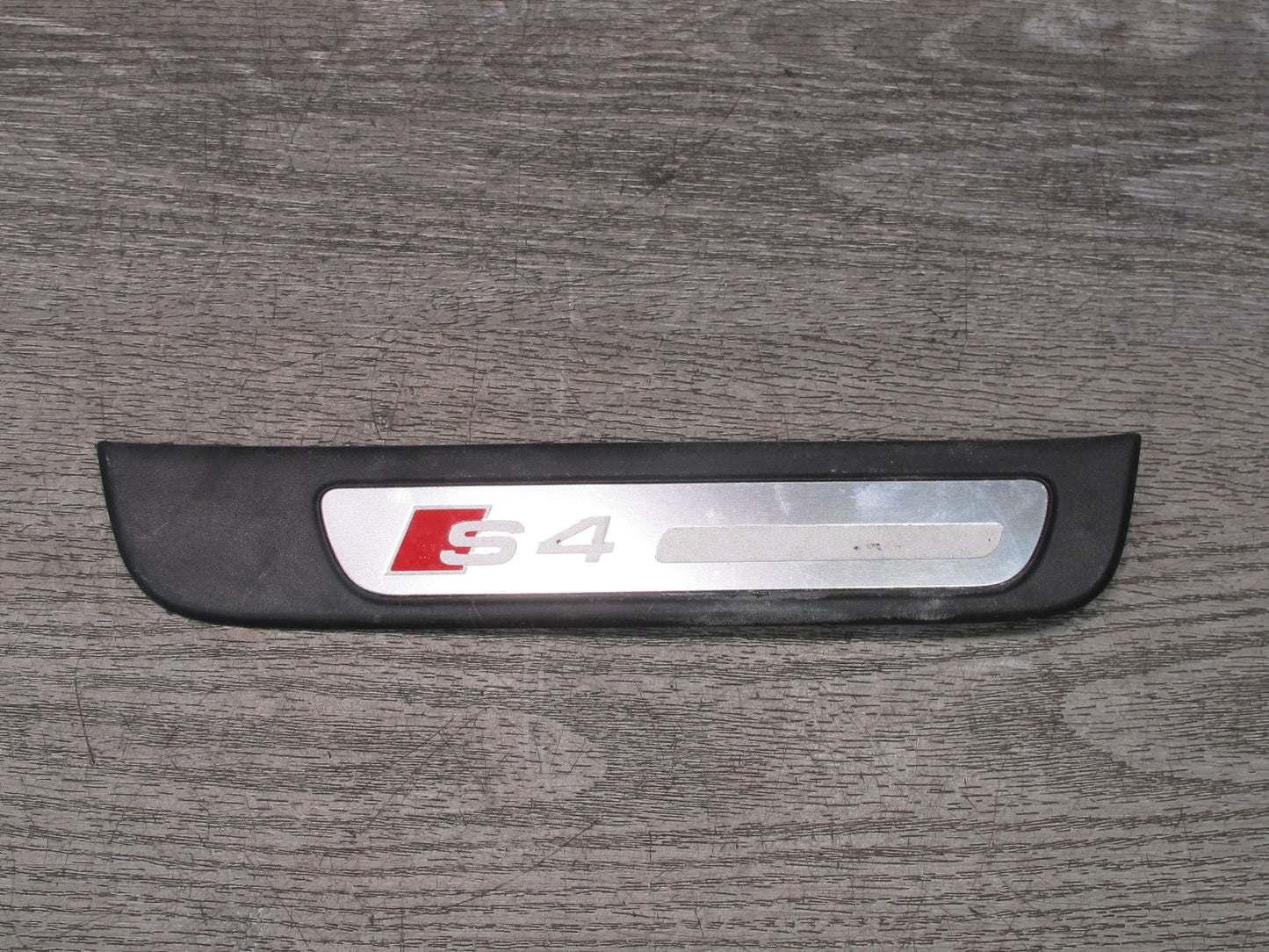 10-16 Audi S4 S-line Set of 4 Front & Rear Door Scuff Sill Plate Trim Panel OEM