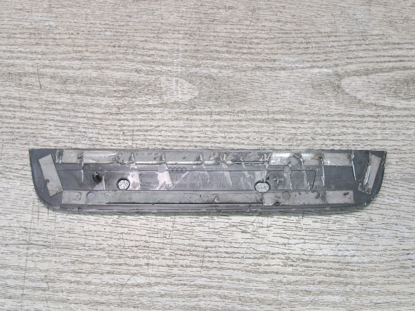 10-16 Audi S4 S-line Set of 4 Front & Rear Door Scuff Sill Plate Trim Panel OEM