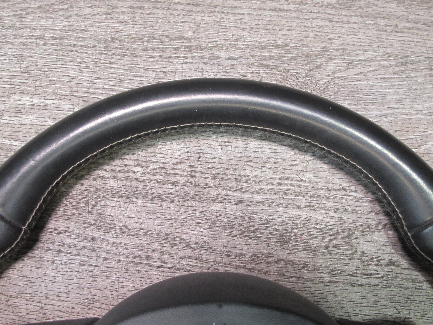 13-16 Audi A4 S4 B8 AT 3-SPOKE S-line Sport Leather Steering w Paddles Black OEM