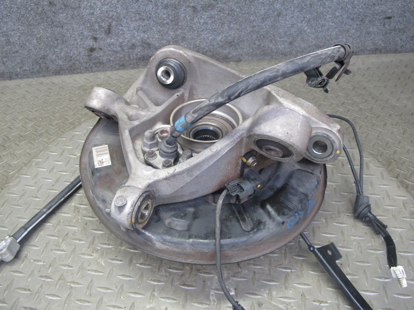 06-14 Lexus GSE20L IS250 RWD Rear Left Spindle Knuckle Wheel Hub Bearing OEM