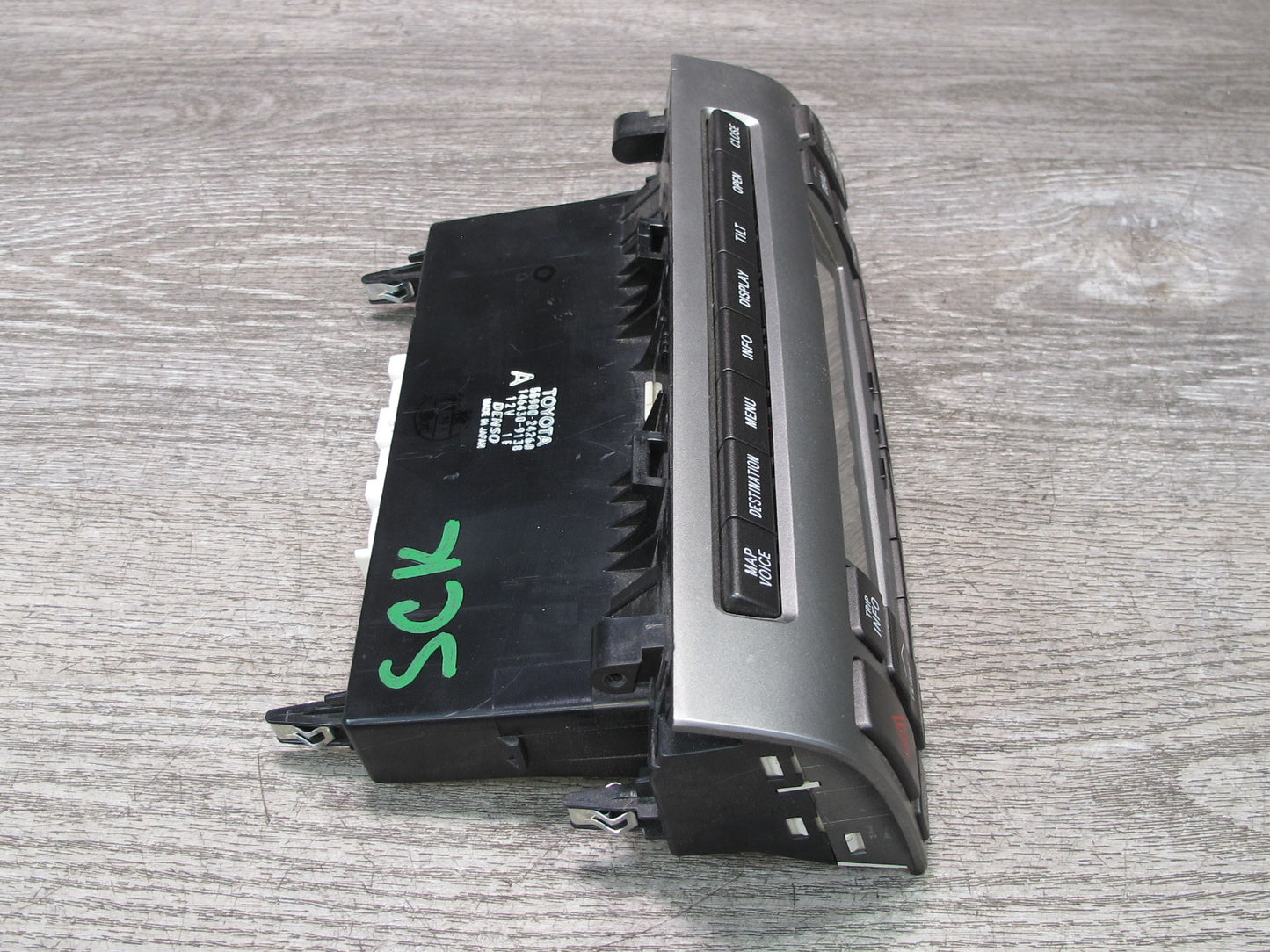 02-08 Lexus Z40 SC430 A/C Heater Climate Control Switch Panel 55900-24260 OEM