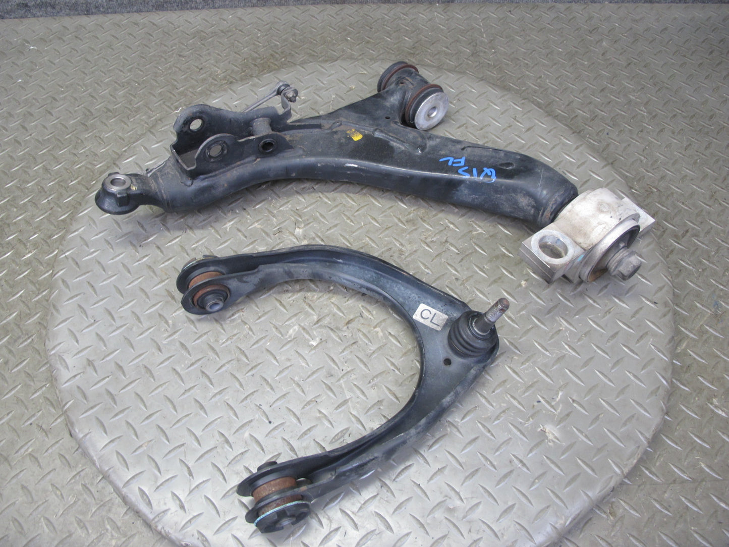 10-15 Lexus IS350 IS250 Convertible Front Left Upper & Lower Control Arm Set OEM