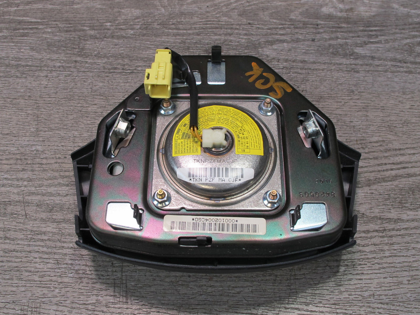 2004 LEXUS SC430 Z40 FRONT LEFT DRIVER SIDE STEERING WHEEL SRS AIRBAG OEM