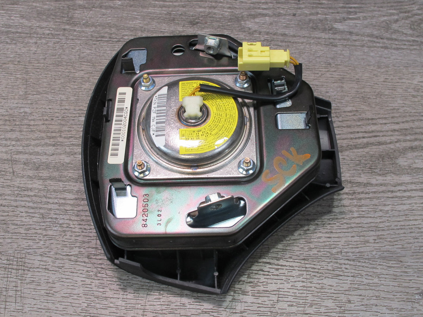 2004 LEXUS SC430 Z40 FRONT LEFT DRIVER SIDE STEERING WHEEL SRS AIRBAG OEM