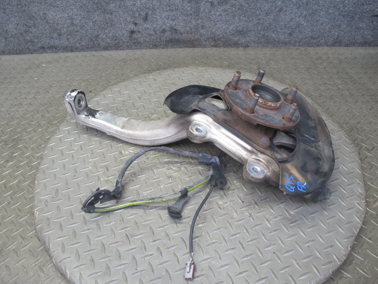 06-15 Lexus GSE20L IS250 RWD Front Right Spindle Knuckle Wheel Hub Bearing OEM