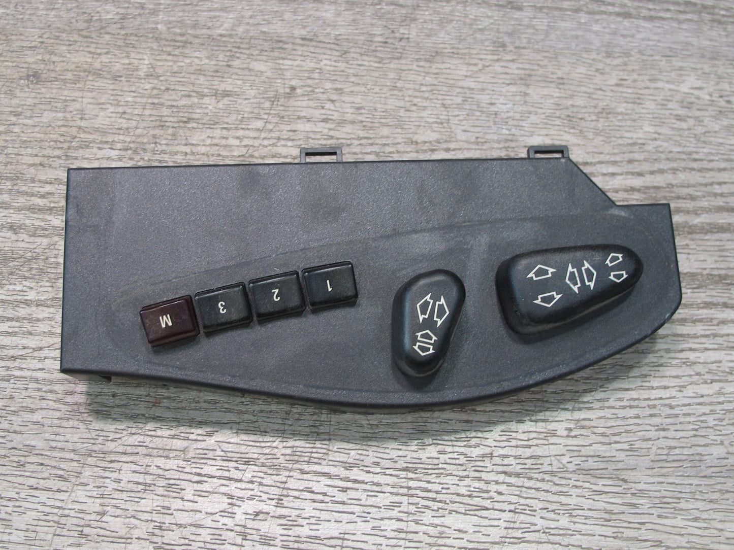 01-06 BMW E46 330ci Convertible Front Left Seat Adjust Control Switch Set OEM
