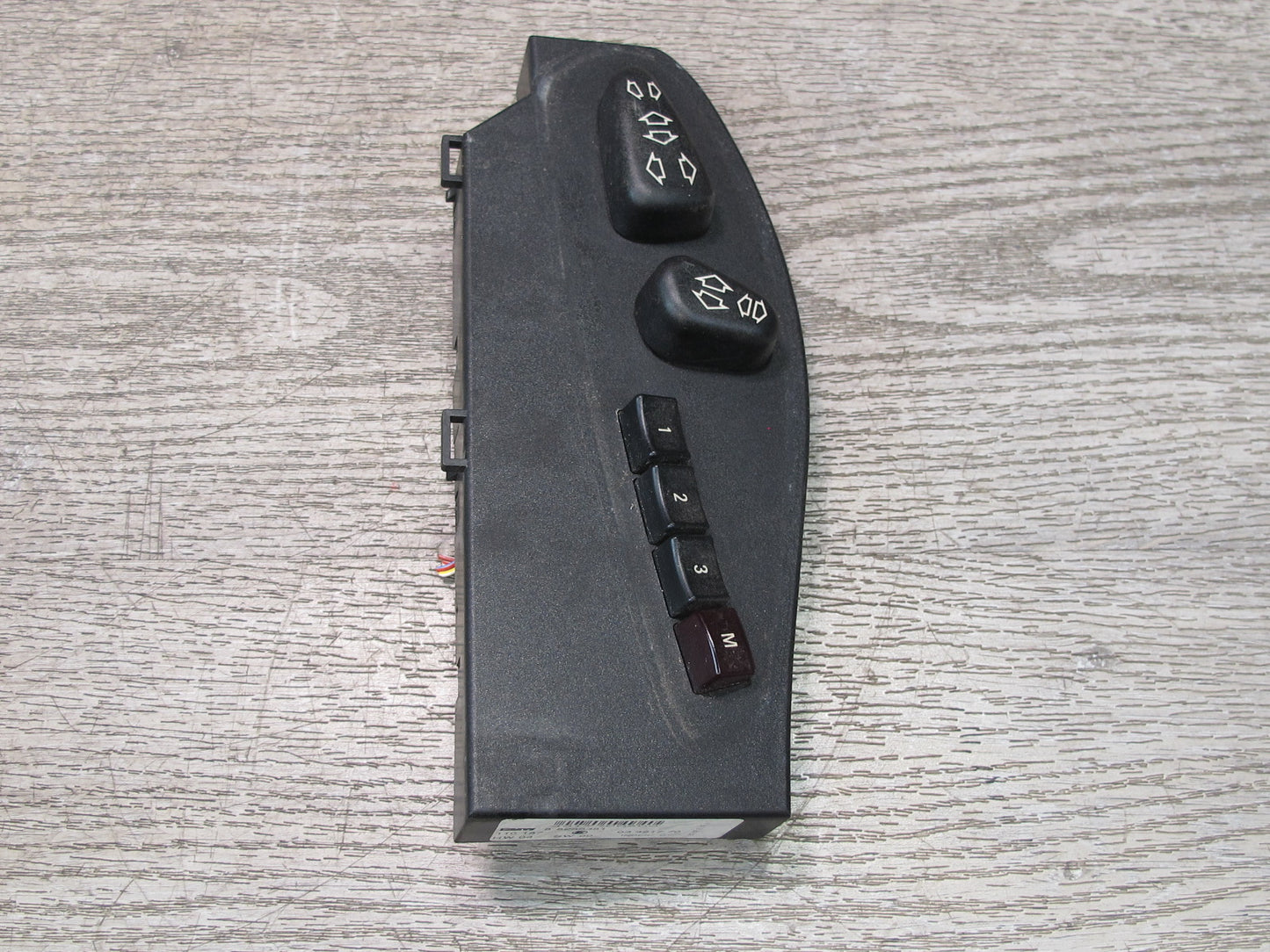 01-06 BMW E46 330ci Convertible Front Left Seat Adjust Control Switch Set OEM