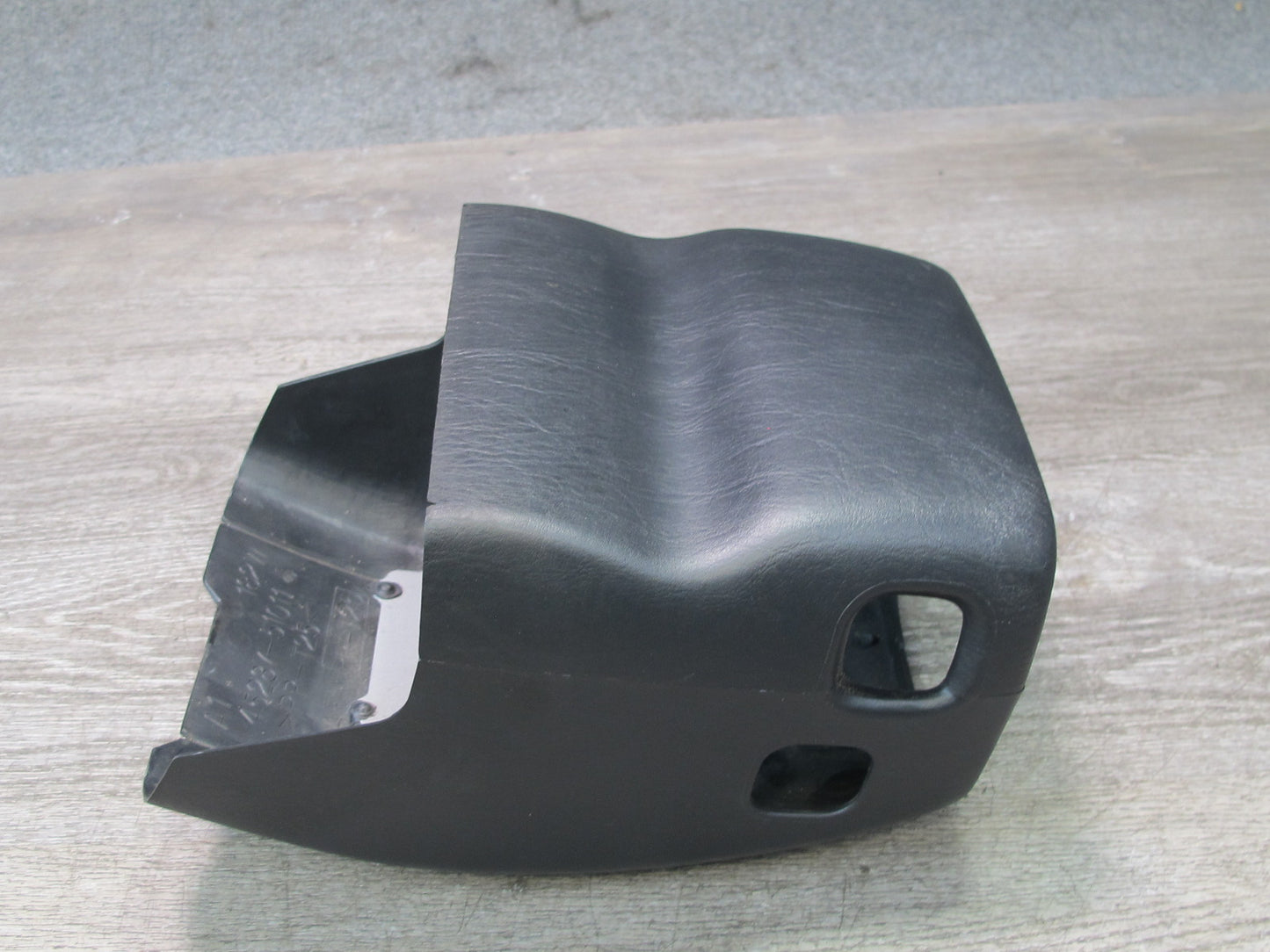 02-05 Lexus Z40 SC430 Steering Column Upper & Lower Trim Cover Panel Black OEM