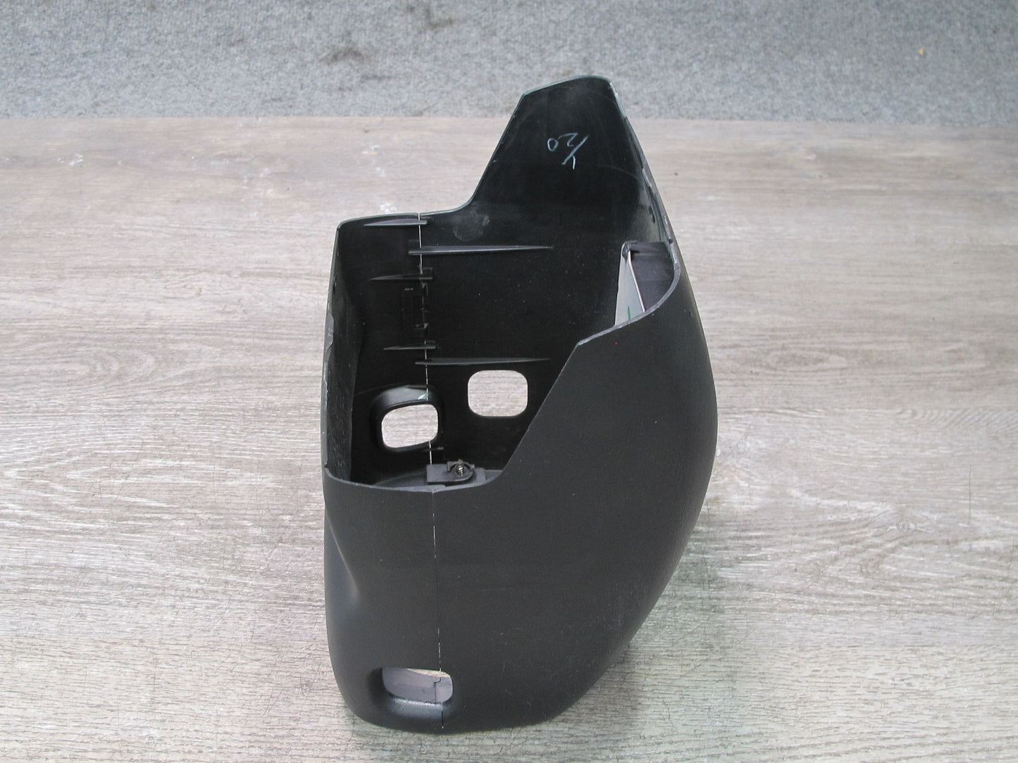 02-05 Lexus Z40 SC430 Steering Column Upper & Lower Trim Cover Panel Black OEM