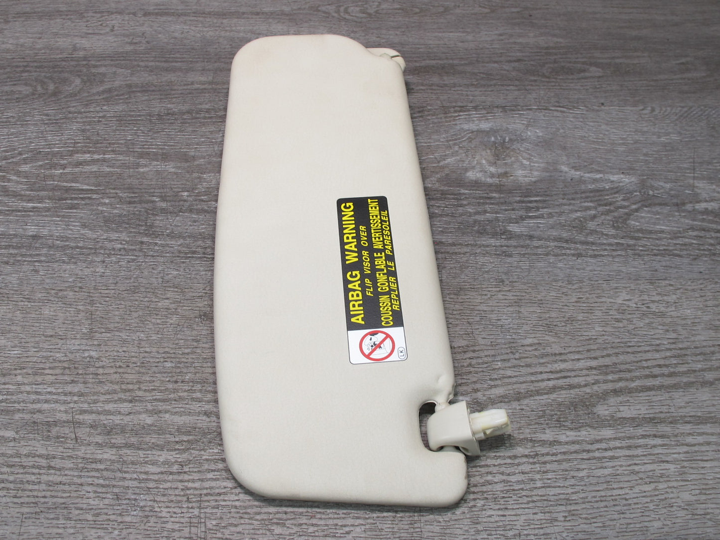 02-05 Lexus Z40 SC430 Set of 2 Front Left & Right Sun Visor Beige OEM