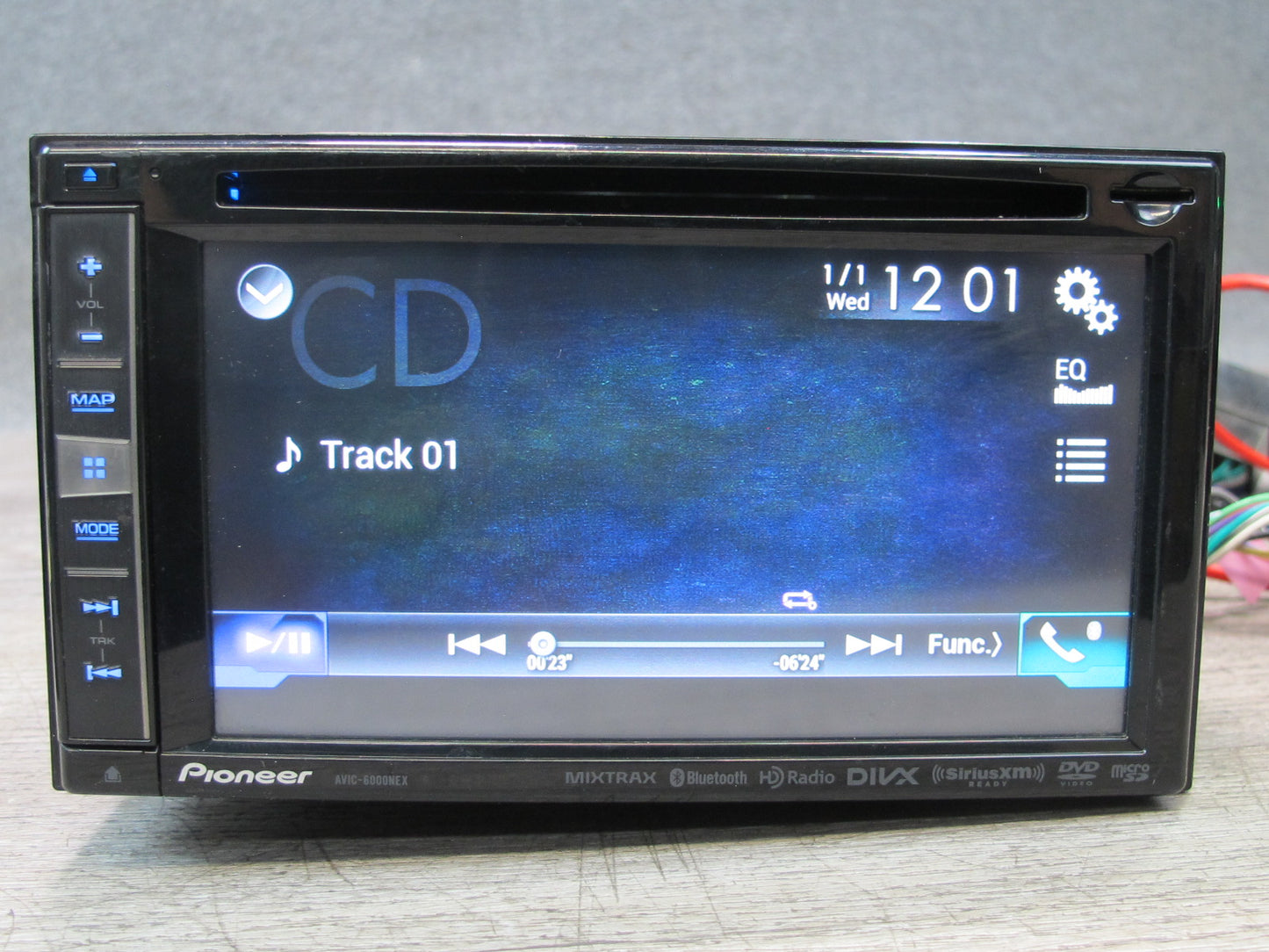 Pioneer AVIC-6000NEX CD Player Receiver NO MIC NO GPS