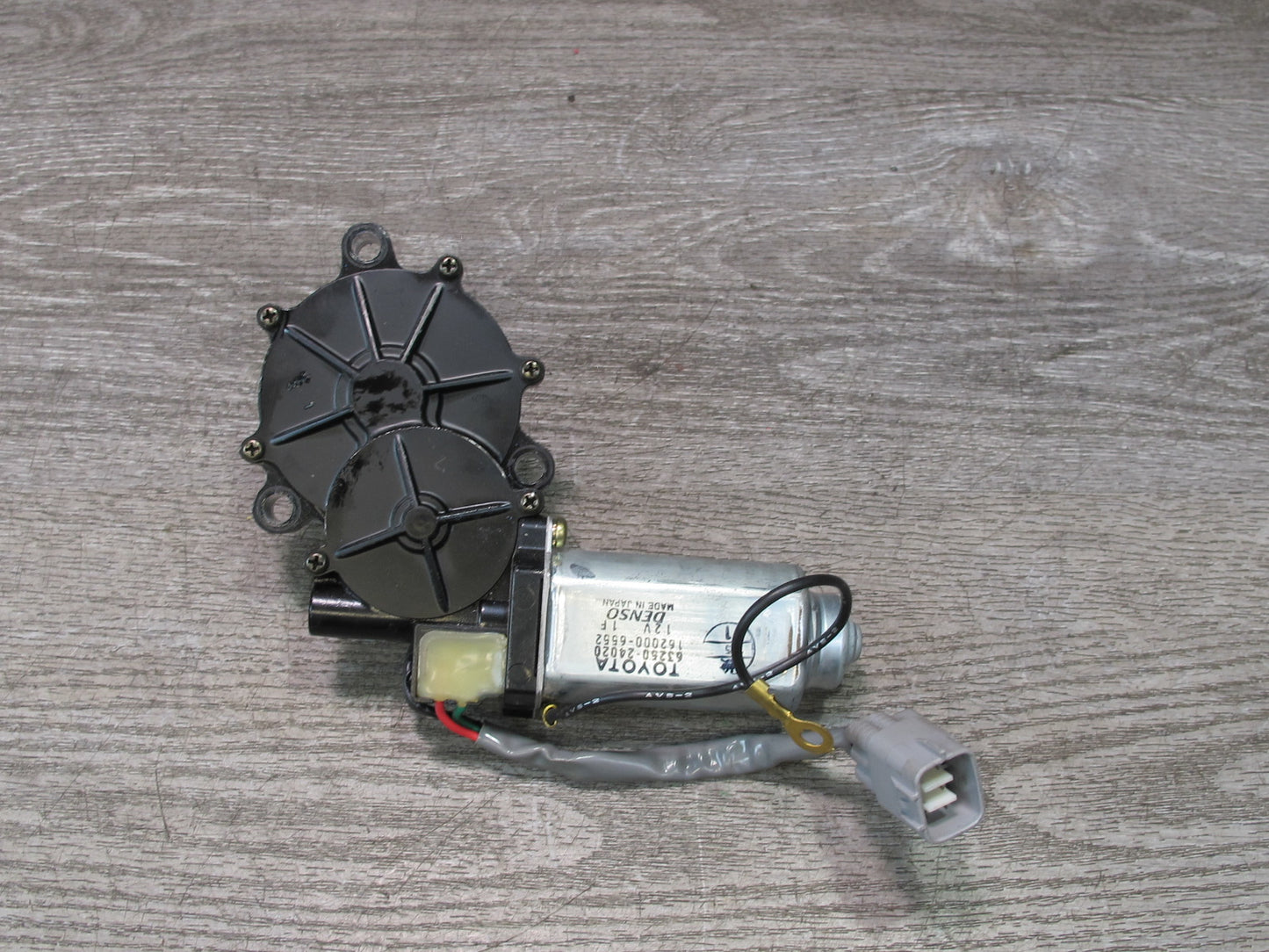 02-10 Lexus Z40 SC430 Set of 2 Rear Right Trunk Hinge Drive Gear Motor OEM