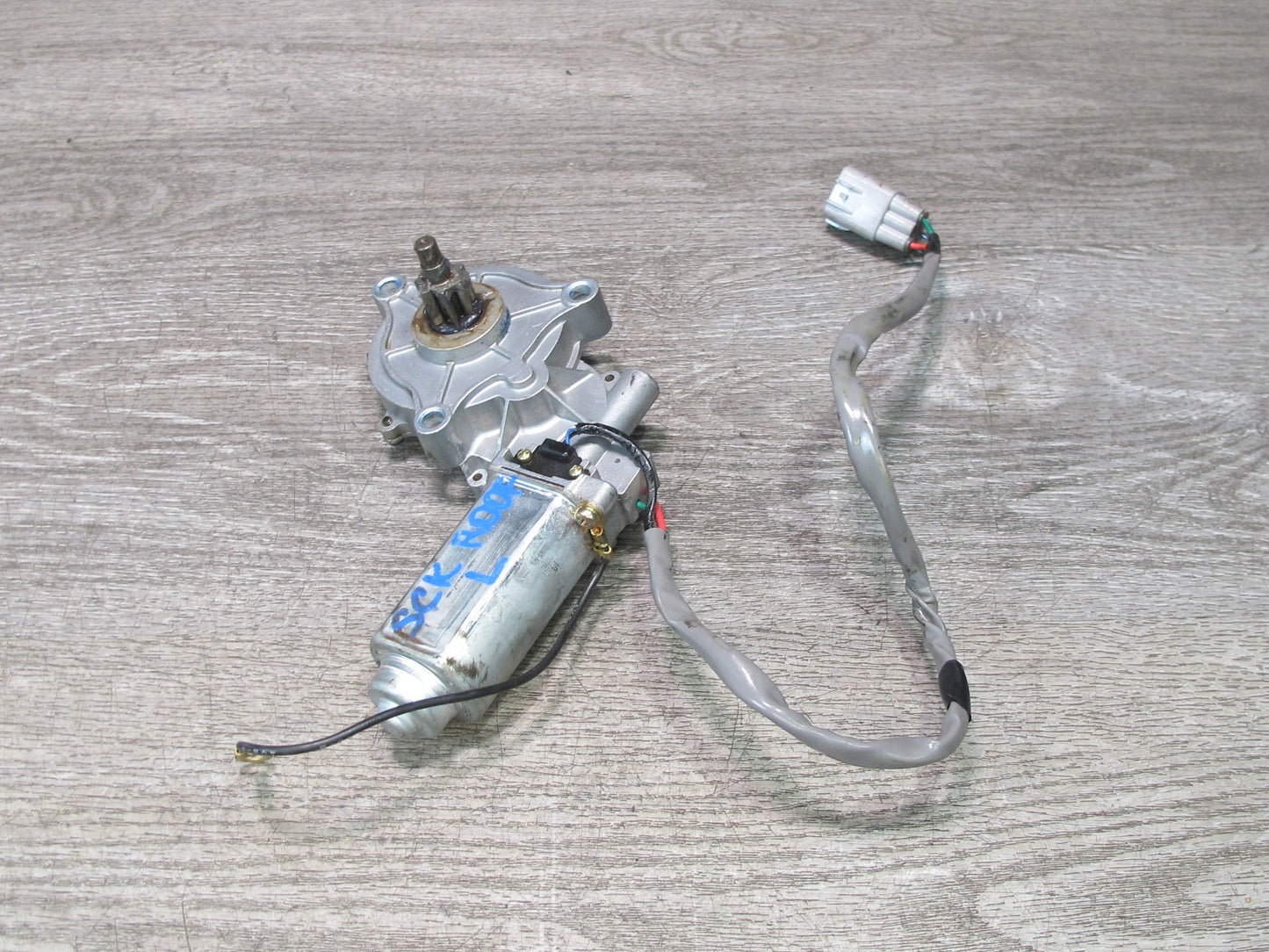 02-10 Lexus Z40 SC430 Convertible TOP Roof Left Hinge Drive Motor OEM