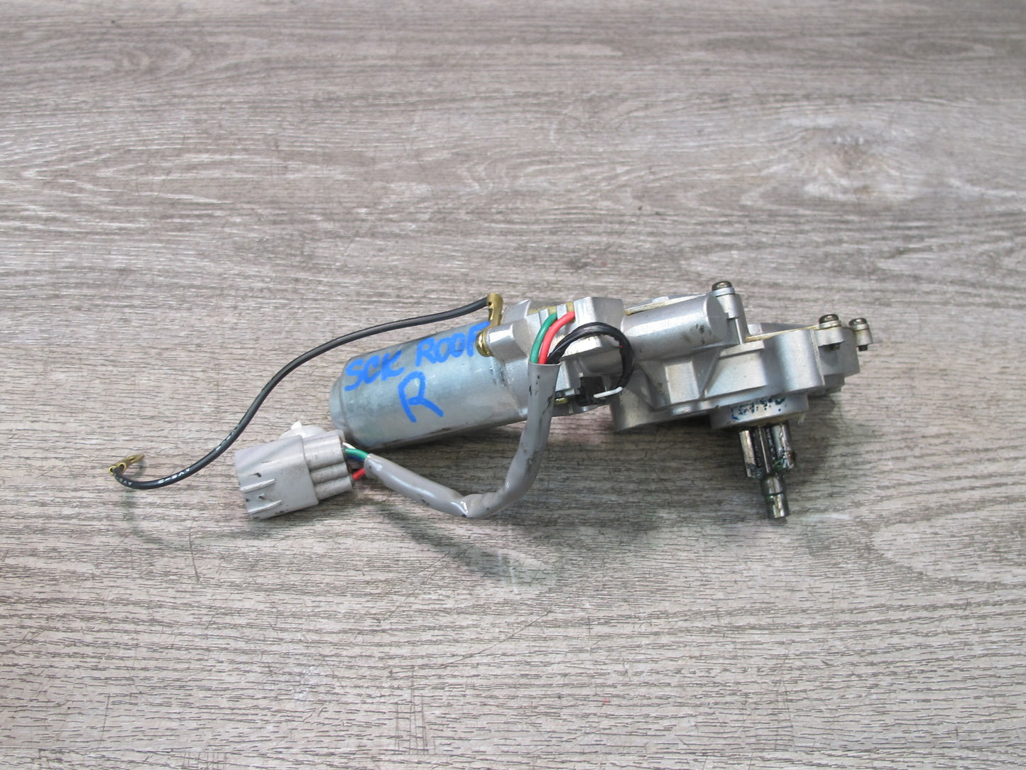 02-10 Lexus Z40 SC430 Convertible TOP Roof Right Hinge Drive Motor OEM